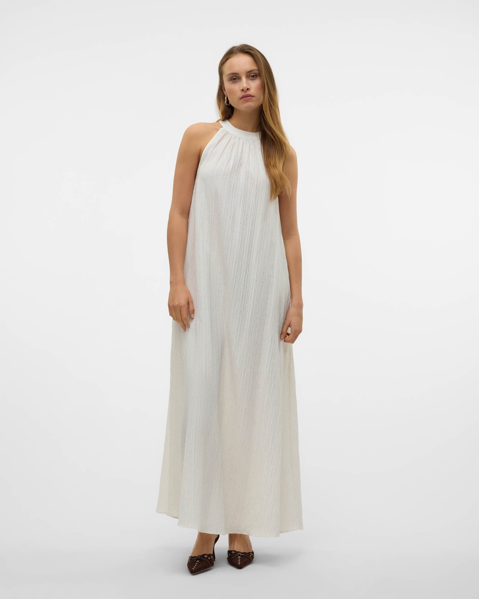 VMRICKI HALTER MAXI DRESS